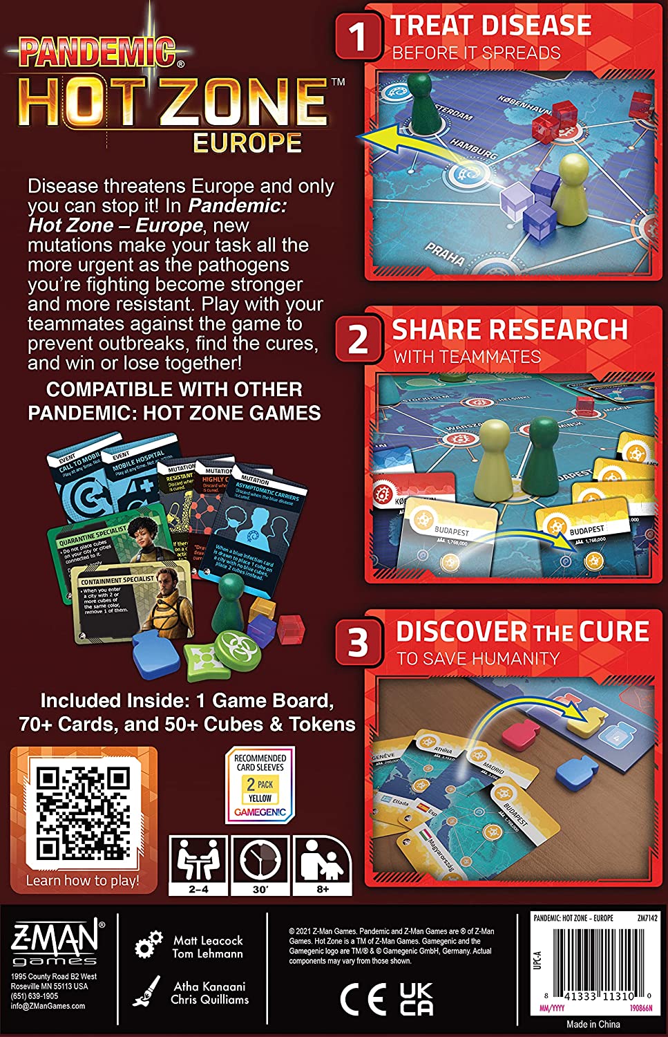 Pandemic : Hot Zone - Europe